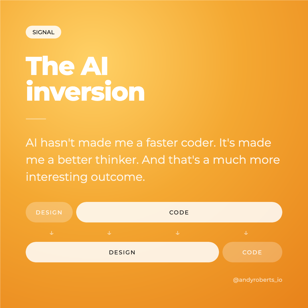 The AI inversion